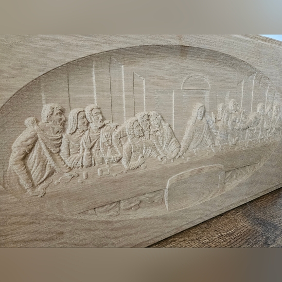 The Last Supper Wood Engraving - Picture 3 of 9
